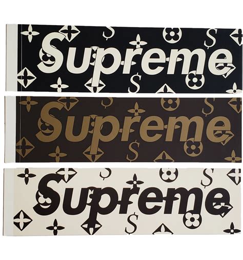 supreme x louis vuitton box logo stockx